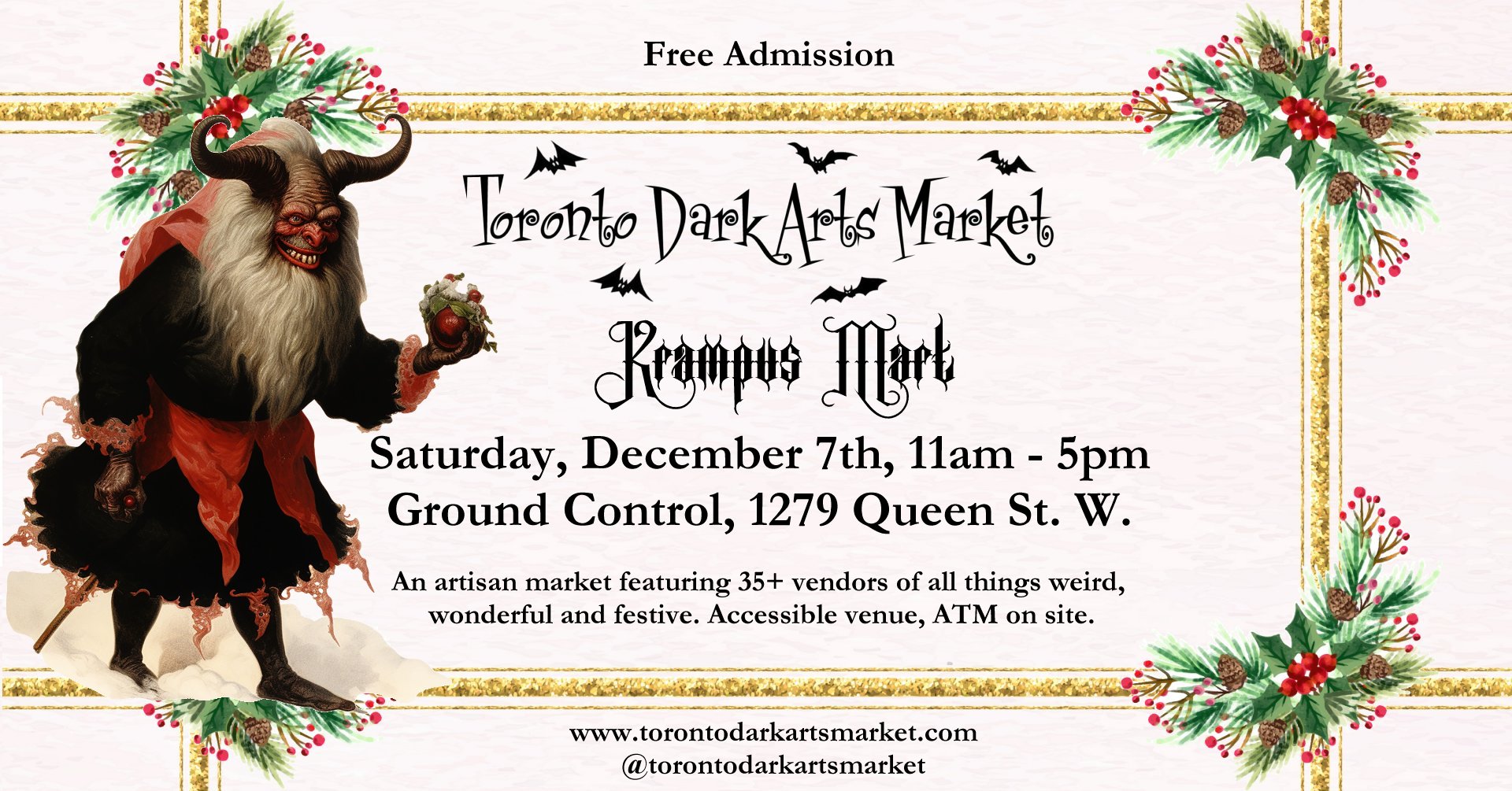 Toronto Dark Arts Market: Krampus Mart