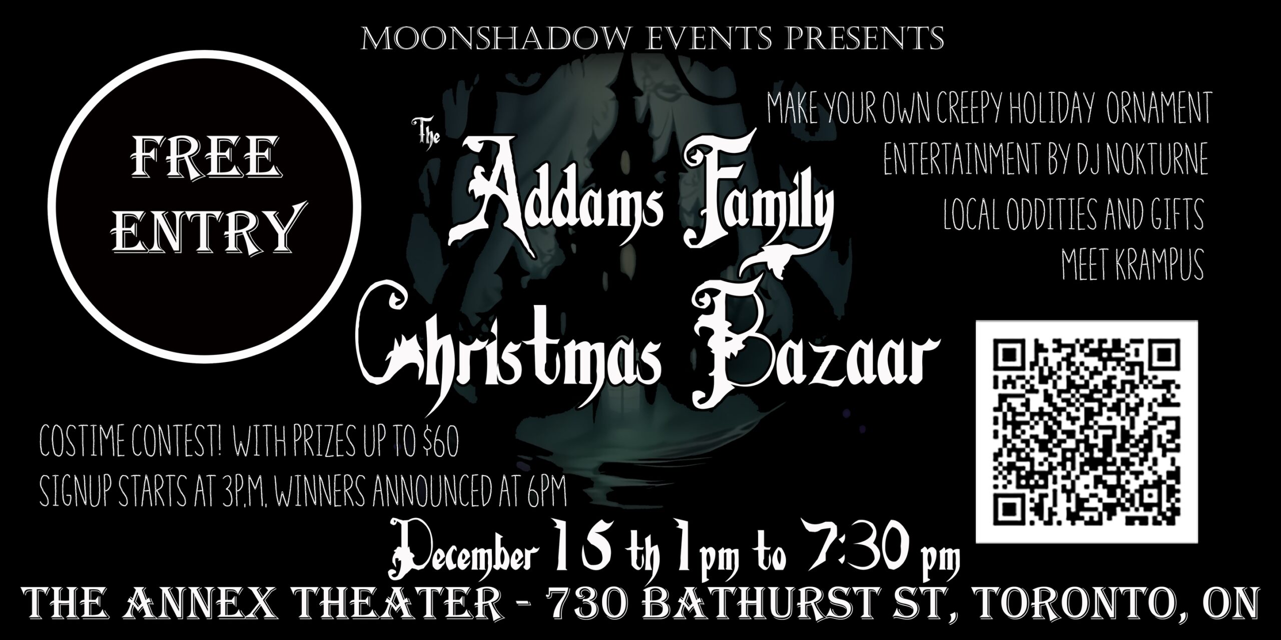 The Addams Family Christmas Bazaar