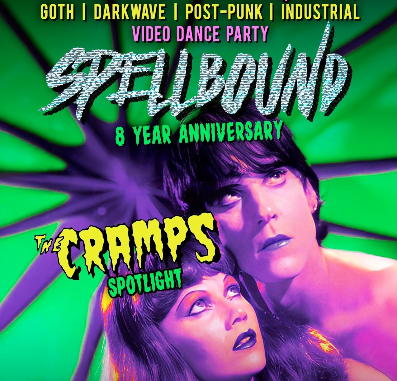 Spellbound Video Dance Party - The Cramps Spotlight