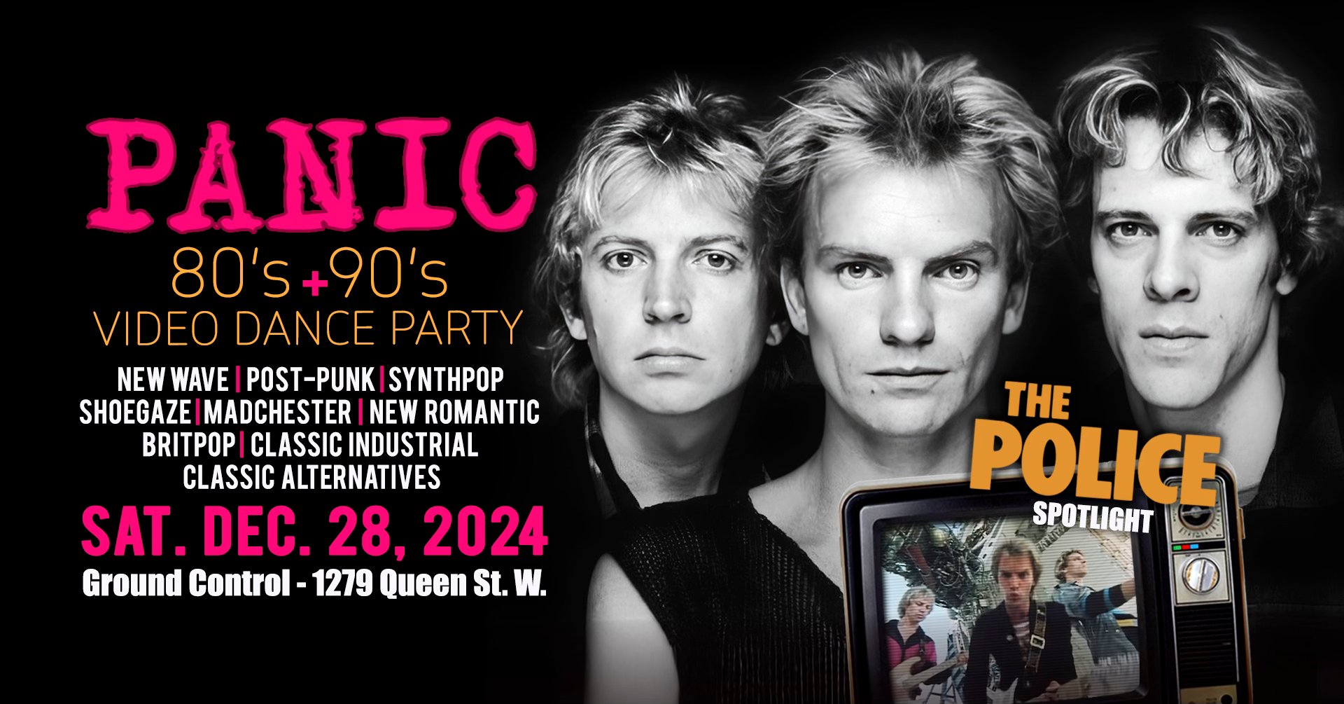 Panic Video Dance Party - The Police Spotlight