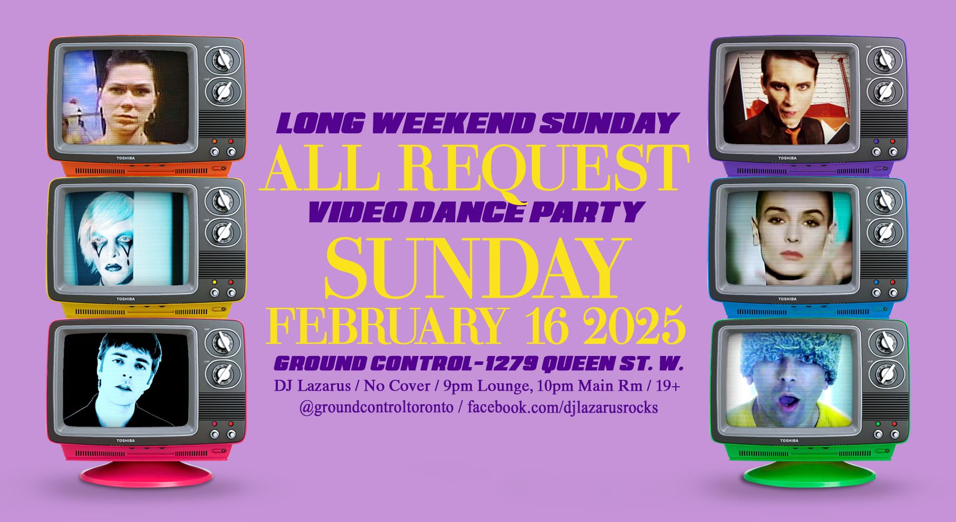 Long Weekend Sunday All Request Video Dance Party