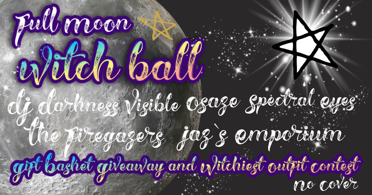 Full Moon Witch Ball