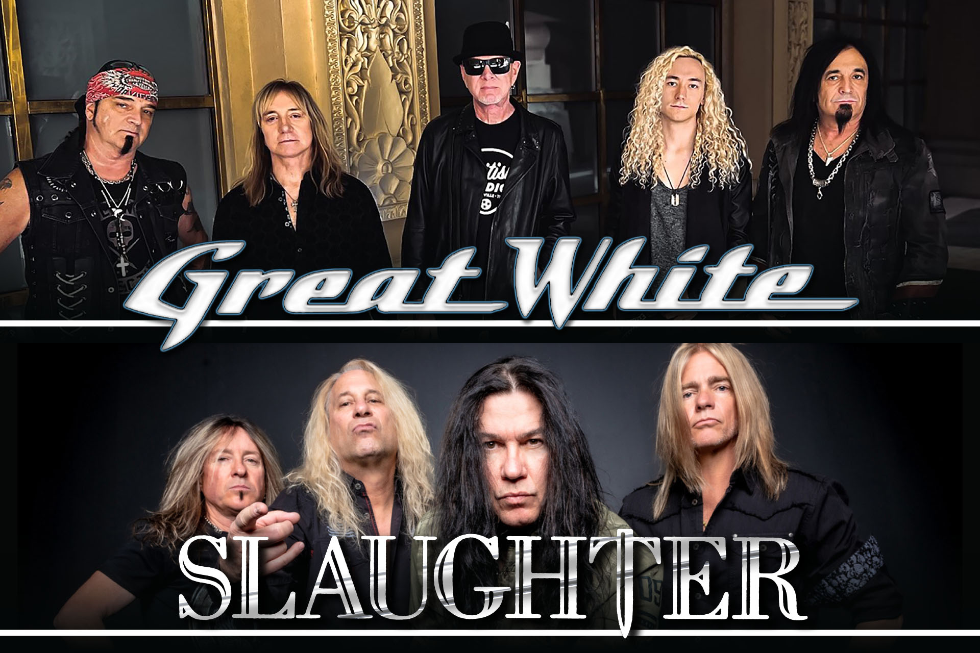 Great White & Slaughter with Vixen